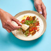 Joghurt-Delikatesse mit Kirschtomaten