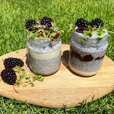 Microgreen Chia Pudding