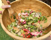 Authentischer libanesischer Fattoush-Salat