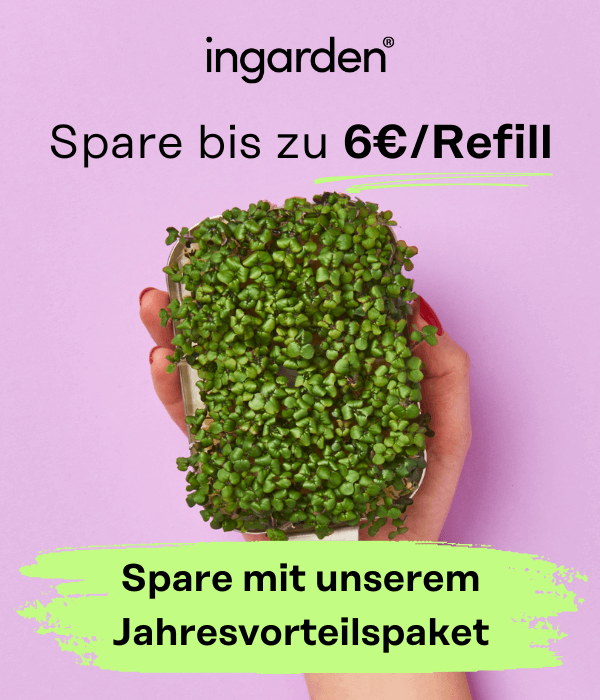ingarden sparpaket für Refill Packugen