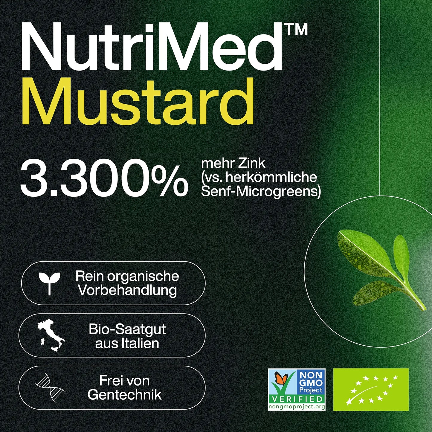 bio natürlicher bioverfügbares Zink aus ingarden Microgreens
