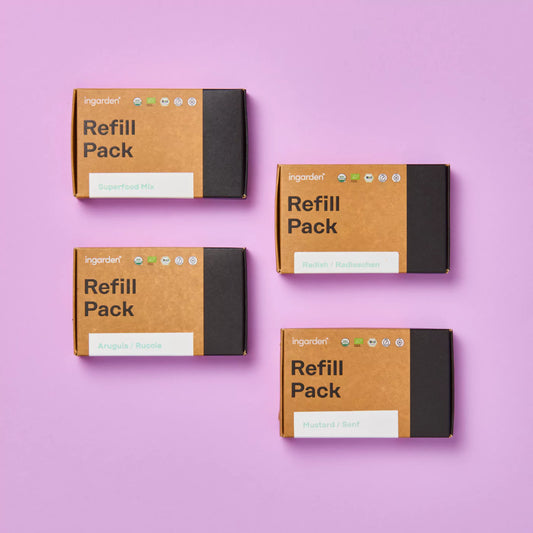 4 Besteller ingarden Nachfüll Packungen bundle