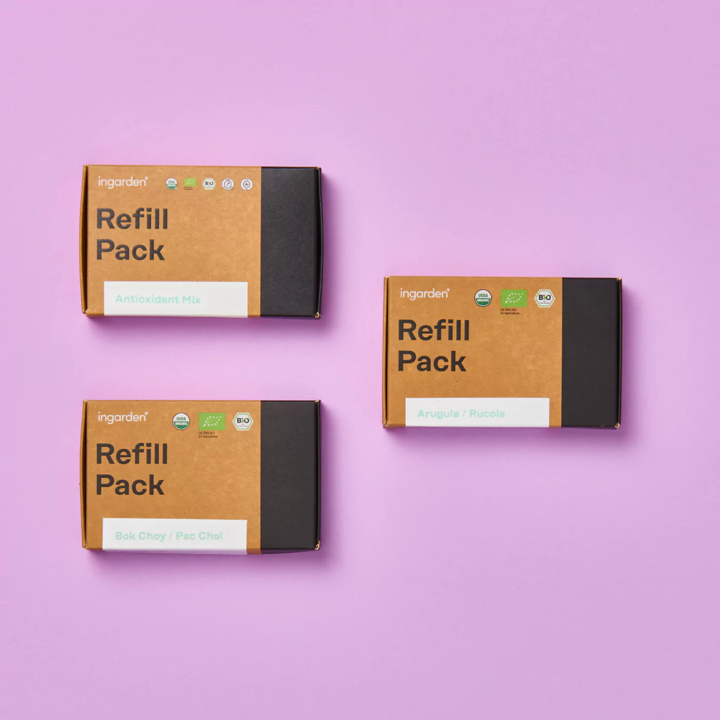 Energie Booster 3 Pack ingarden Nachfüllpackungen bundle