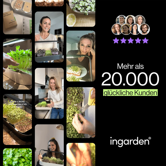 Mehr als 20000 glückliche ingarden Kunden