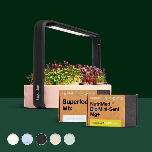 ingarden + Mini NutriMed™ Senf Mg+ & Superfood Mix