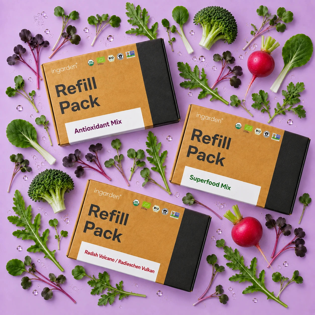 Bestseller Mix Pads – 30-Tage-Vorrat Duo