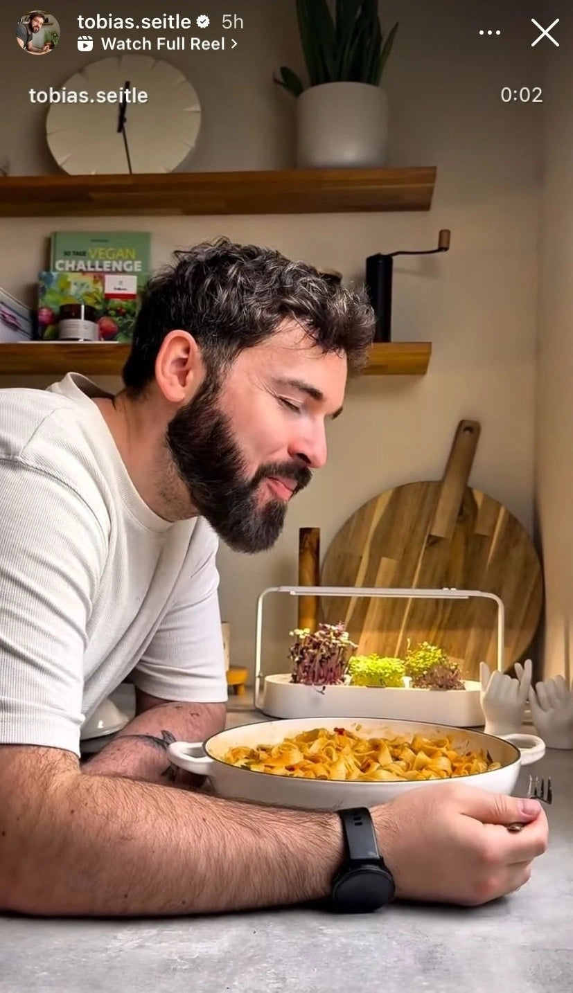 creator genießt ingarden microgreens