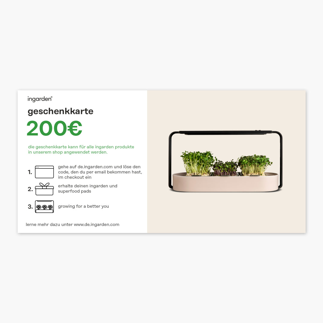 ingarden cadeaukaart
