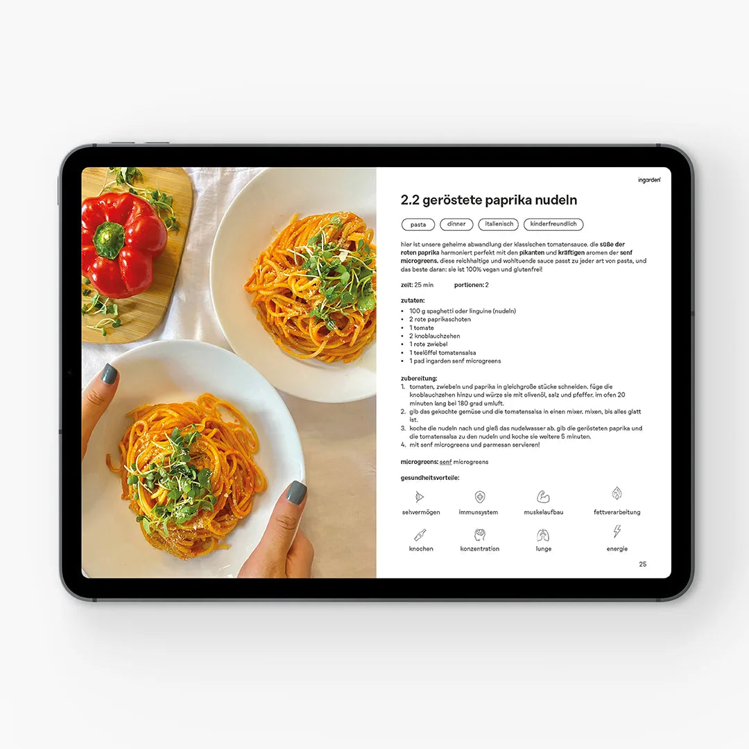 microgreens rezeptbuch