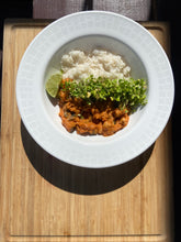 Winterkürbis mit Kichererbsen-Curry