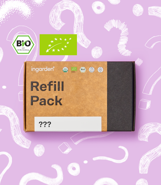 Microgreens refill pack packaging 