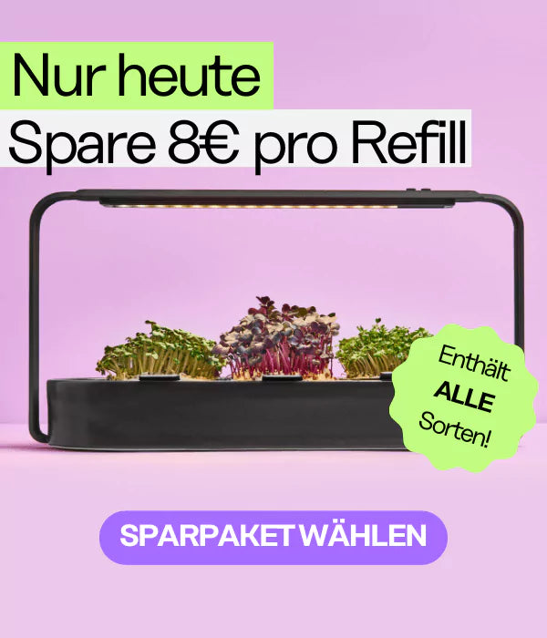 Microgreen Sparpaket - 24 Refills (Einmalkauf)