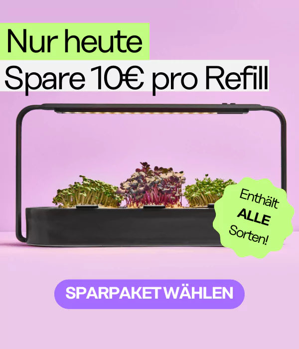 Sparpaket Microgreens - 24 Refills (Einmalkauf)