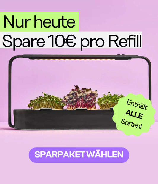 Sparpaket Microgreens - 24 Refills (Einmalkauf)