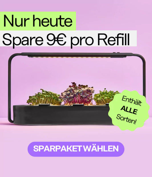 Sparpaket Microgreens - 12 Refills (Einmalkauf)