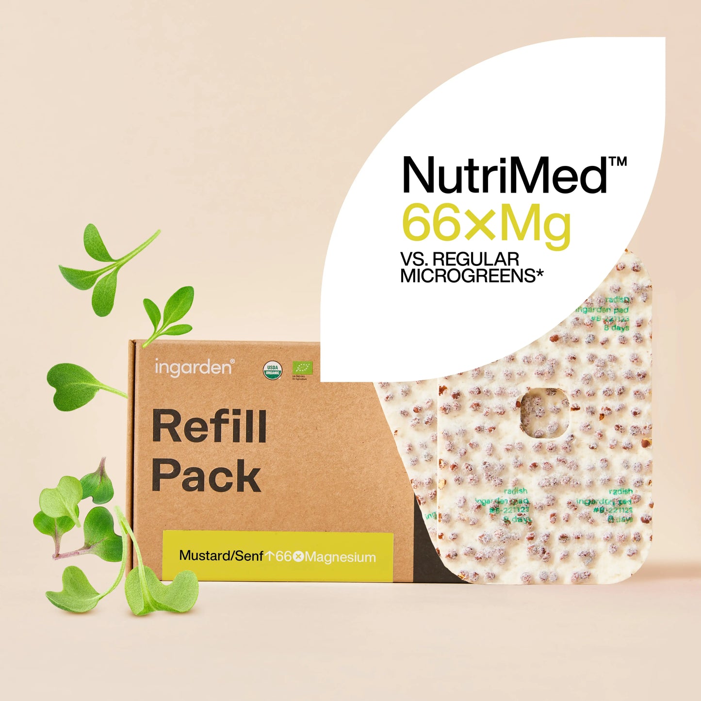 NutriMed ingarden Collection Nährstoffoptimiert Senf Magnesium