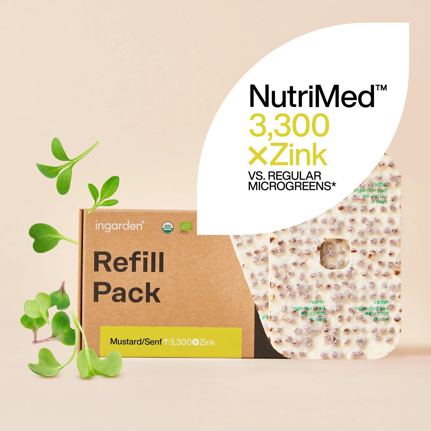 NutriMed ingarden Collection Senf Zink