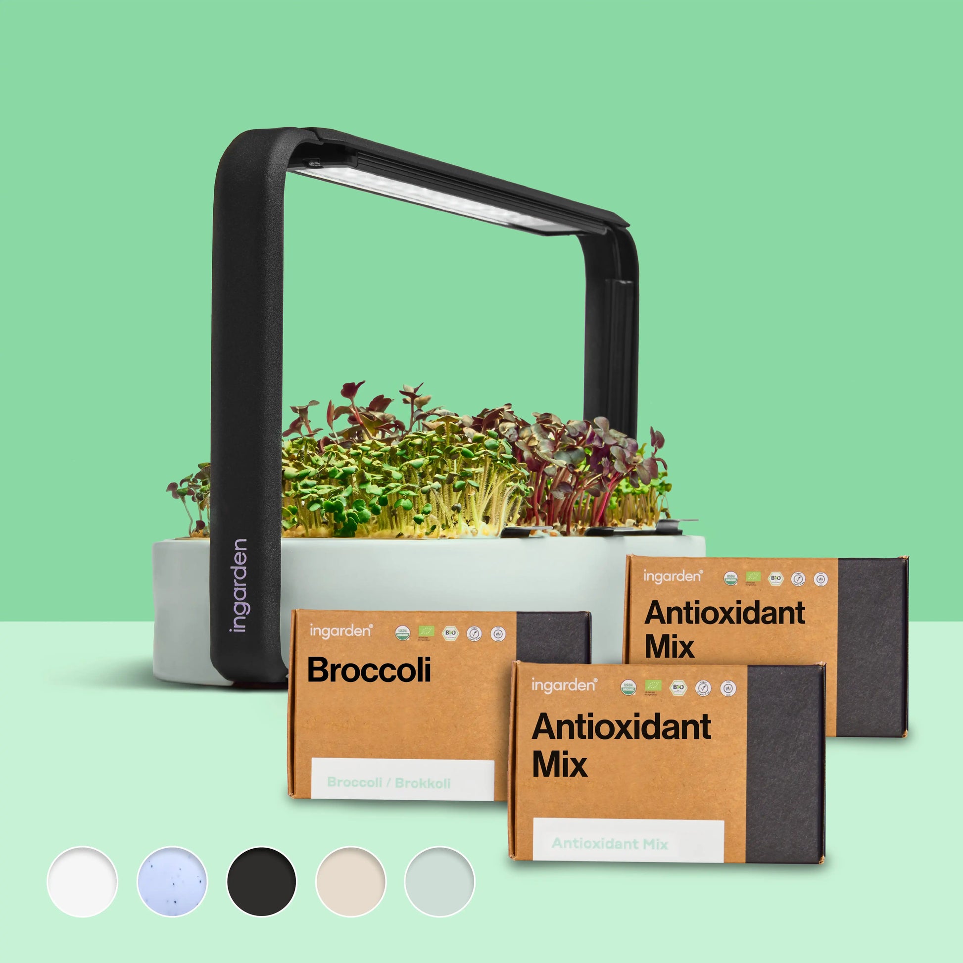 EU Ingarden Starter Set Longevity Product Image Mint