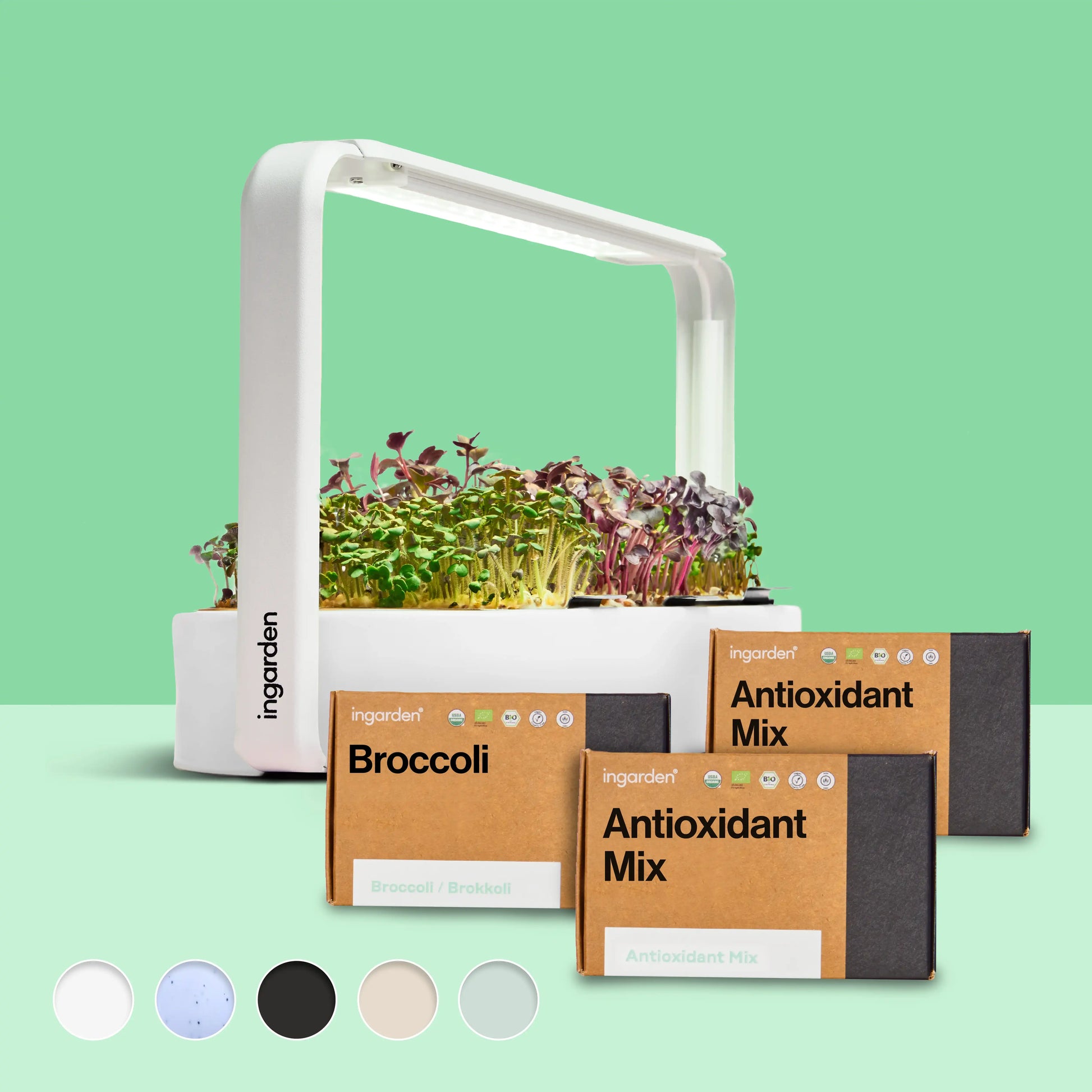 EU Ingarden Starter Set Longevity Product Image White