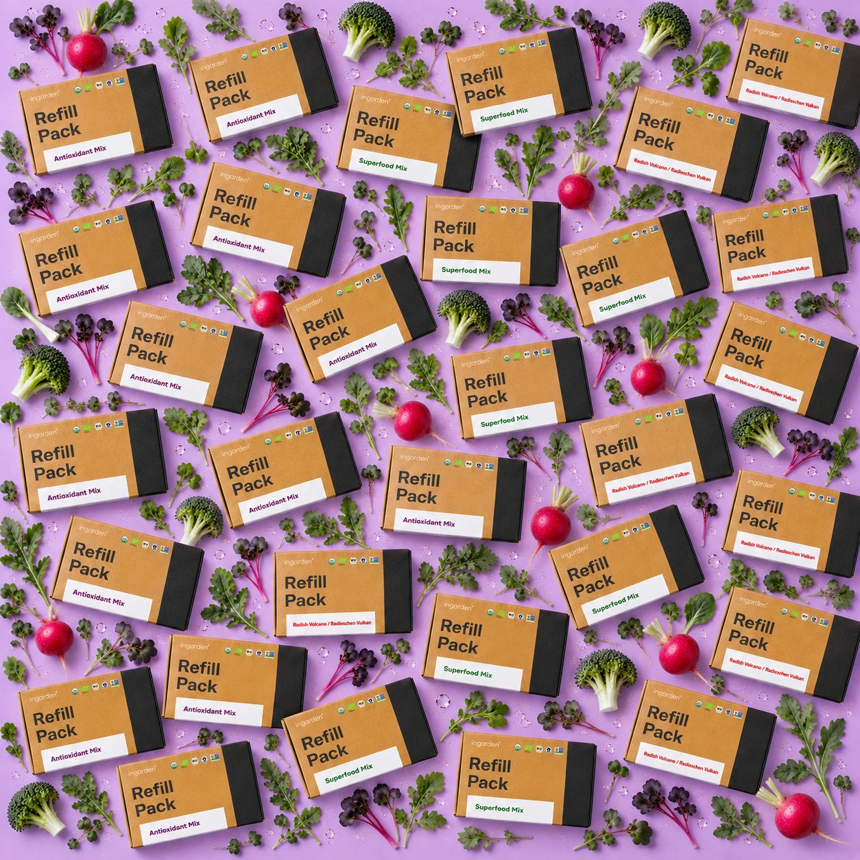 Bestseller Mix Pads – 365-Tage-Vorrat Duo