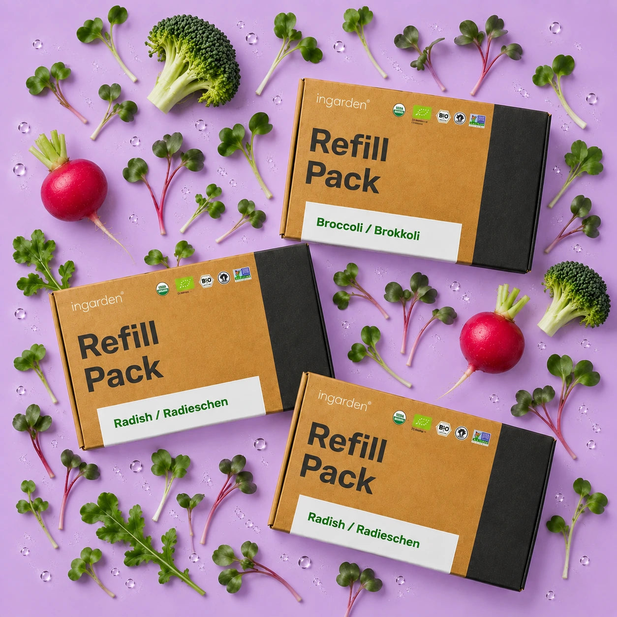 Immunschutz Pads – 30-Tage-Vorrat Duo