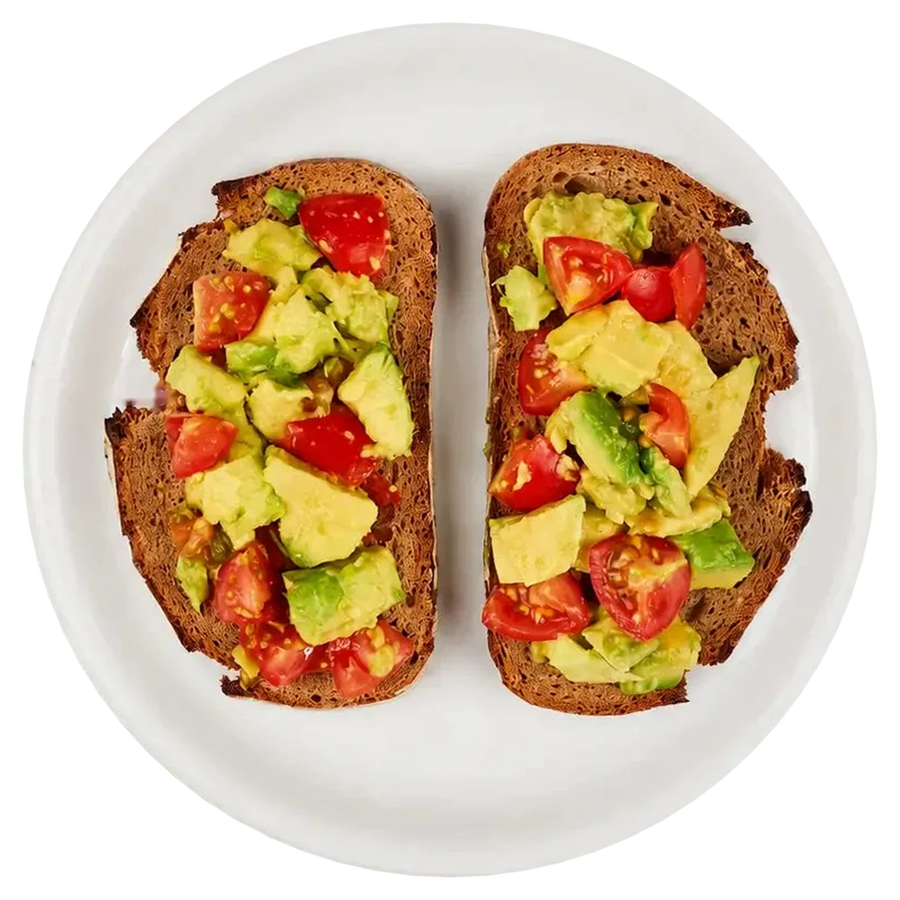 Avocado ohne Microgreens