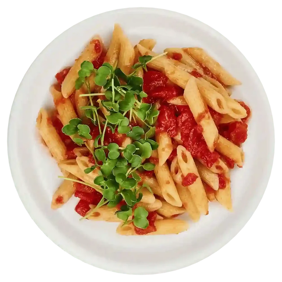 Pasta mit Microgreens