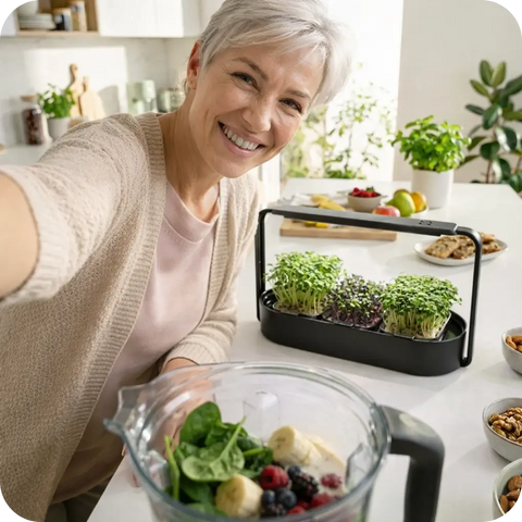 Ingarden Customer Selfie vor Hardware